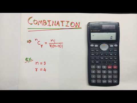 How To Find Combination Using Calculator [fx-991MS]