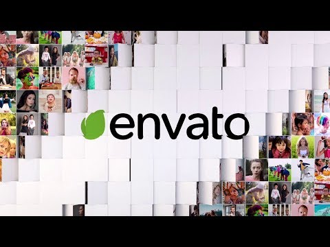 Mosaic Logo Reveals - After Effects Template