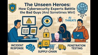 The Unseen Heroes - How Cybersecurity Experts Battle the Bad Guys (And Sometimes Win)