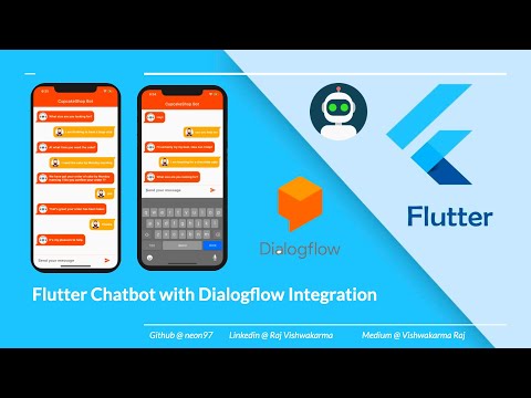 Chatbot In Flutter || Dialogflow Integration || Chatbot UI
