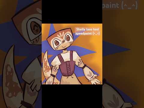 🐚Shelly speedpaint🐚 - Dandy’s world - #shorts
