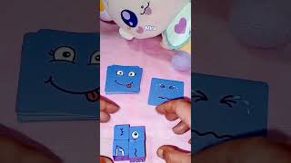 Blue 💙 change face emoticon Rubik's Cube #asmr #youtubeshorts #youtube #moreviews2025