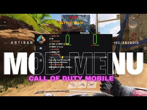 Codm Hack Mod Menu Call Of Duty Mobile Mod Aimbot, Walls, Esp iOS/ANDROID Updated Safe Main Account