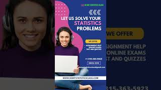 Are online statistics exams giving you headaches? #onlineclasses #usaeducation #homework #statistics