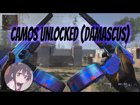 WARZONE & MODERN WARFARE CAMO UNLOCKS (DARK MATTER ON MW GUNS)