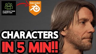 The Incredible Blender x CC5 HD Character Workflow