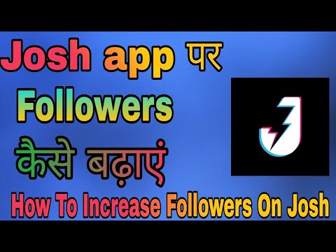 How To Increase Followers On Josh App ||#shorts