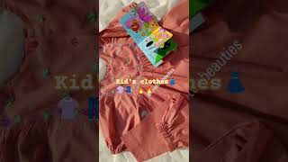 kid's clothes👗👚👖#kidsfashion #summercollection 🥰🥰🥰