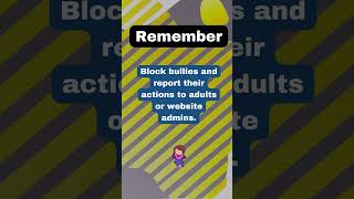 Time to block the bullies! 🚫 #shortvideo #cybersecurity #kidslearning #cyberaware #quiz #awareness
