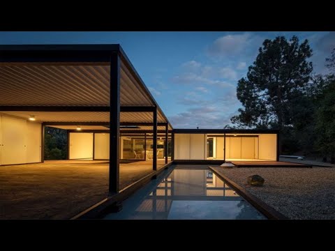 CaseStudyHouse 21 / Bailey House by Pierre Koenig, complete overview and walkthrough