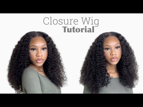 HOW TO: Glueless Closure Wig Install |Luvme Hair