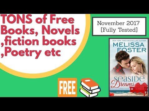[FULLY LEGAL] Free books, Novels, Poetry 25+ LEGAL download sites