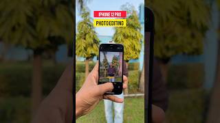 iPhone 12 pro photo editing | #iphone12pro #youtubeshorts