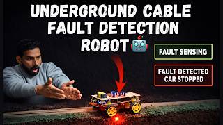 Underground Cable Fault Detection Robotic Car | Electrical Engineering Youtube First Project Idea