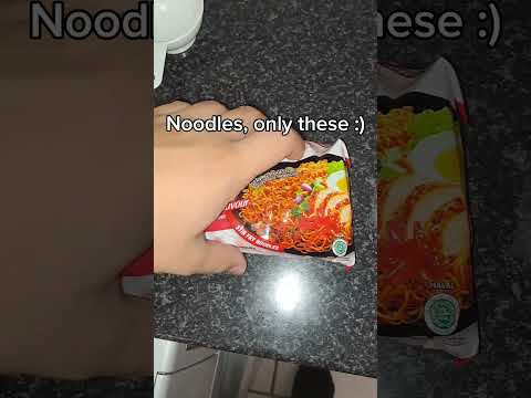 Noods after Math! #cooking #studentmeals #easy #indomie #instantramen #mealprep