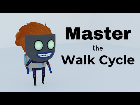 Master The Walk Cycle in Blender 4.2 in UNDER 20 min