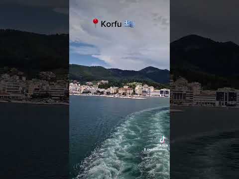 Korfu 🌊🇬🇷📍#greece #corfu #travel #podróże #relax #rejs #view #grecja #memories #morze #shorts