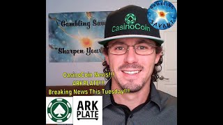 CasinoCoin News!!  ARKPLATE Affiliate...Secure Your Crypto!!!  Major Crypto Adoption Taking Place!!!