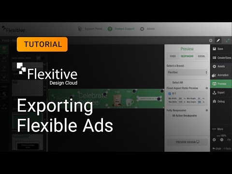Exporting Responsive / Flexible Ads - Flexitive Tutorial
