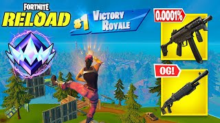 Fortnite Reload | High Kill Solo vs Squads Ranked Gameplay (Keyboard & Mouse)