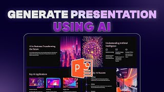 Create STUNNING Slides with AI | Best Free AI Presentation Generator 2025 #aitools #presentation