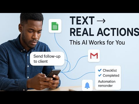 I built a Text To Real Action Ai Agent 