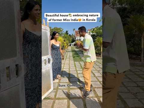 Miss India’s house in Kerala 😍 #housetour #hometour #kerala #interiordesign #gardening #nature