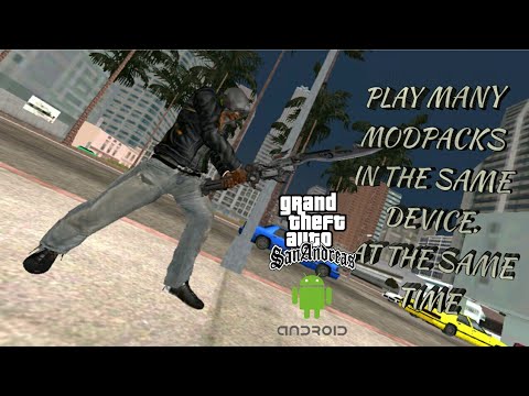 Play many modpacks in same device at the same time || Gta sa || Badass Modz