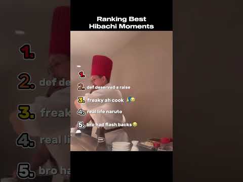 Ranking The Best Hibachi Moments