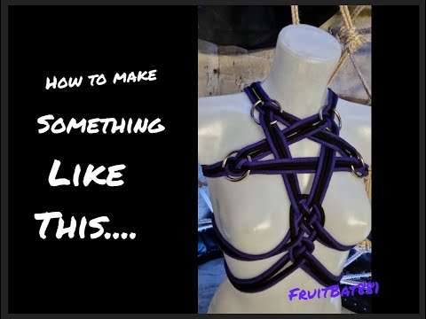 Advanced Shibari Pentagram Harness Technique [P1]