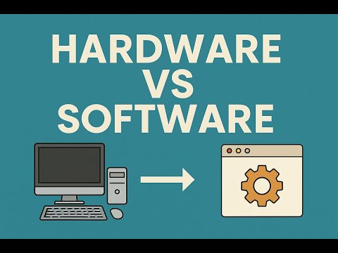 Hardware vs Software Explained Simply | Beginners Guide to Computers