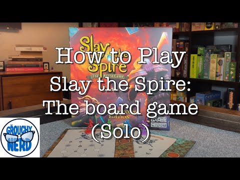 How to play Slay the Spire: The Board Game (solo)