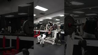 Attempting 225 Amp Rep On Incline #fitness #gym #gymshorts