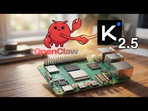 Your Own AI Butler for $75? OpenClaw+Kimi K-2.5 on Raspberry Pi [Full Tutorial]