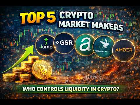 Top 5 Crypto Market Makers 💰 Who Controls Liquidity in Crypto?