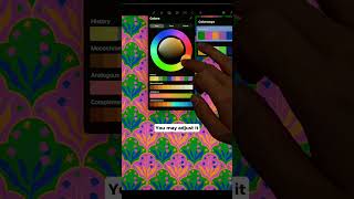 Stuck on color ideas? Turn on Colorways in #patterndraw !