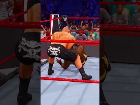 Brock Lesnar #wwe #smackdown #shorts #bobbylashley #brocklesnar
