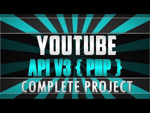 Youtube API V3 PHP  (with drag and drop play list)