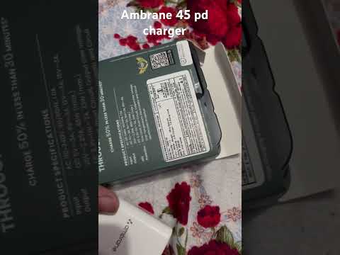 Ambrane 45watt pd charger #samsung alterante??