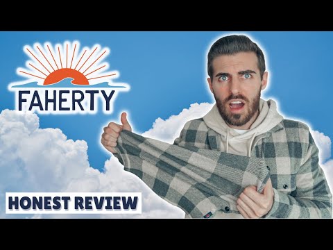 Faherty Legend Sweater Shirt Review - Stretchiest Flannel Ever!