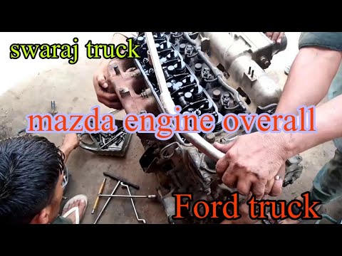 #pakistanitruck how to replace broken crank shaft | Mazda| ford | titan|T3500 #masterautostv #engine