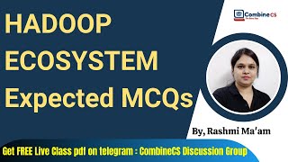 HADOOP ECOSYSTEM and HADOOP TOOLS  | UGC NET COMPUTER SCIENCE | by Rashmi Ma'am