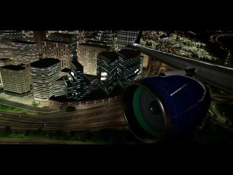 Washington KDCA Night River Visual RWY 19 - Toliss A321 NEO Mod