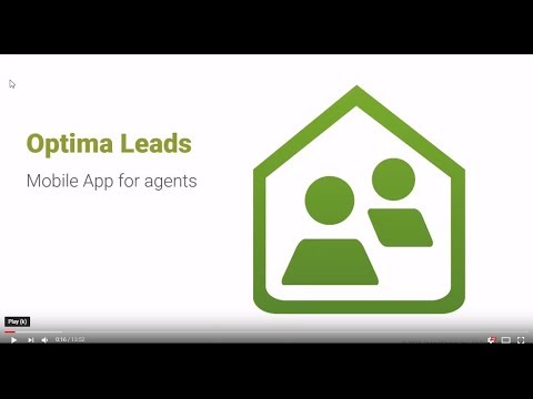 Webinar - Optima Leads | App for Agents