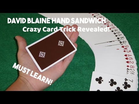 David Blaine Card Trick Revealed! Here then There  MUST LEARN!