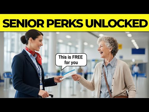 Flying After 70? These 16+ Secret Airline Benefits Will Actually Blow Your Mind