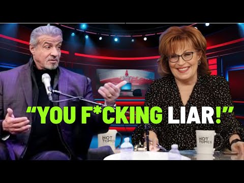 "Stallone Snaps LIVE on The View—Joy Behar’s Attack Makes Him Walk Off!"