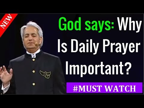 Benny Hinn - God says: Why Is Daily Prayer Important?