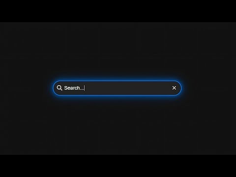 Create Glowing Search Bar with Icons using HTML & CSS | Pulse Animation CSS | CodeWithMe