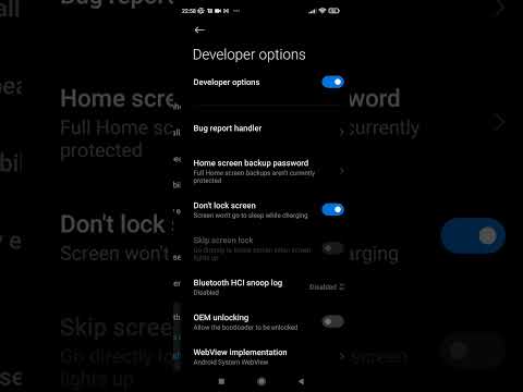 How to turn on refresh rate in Android
